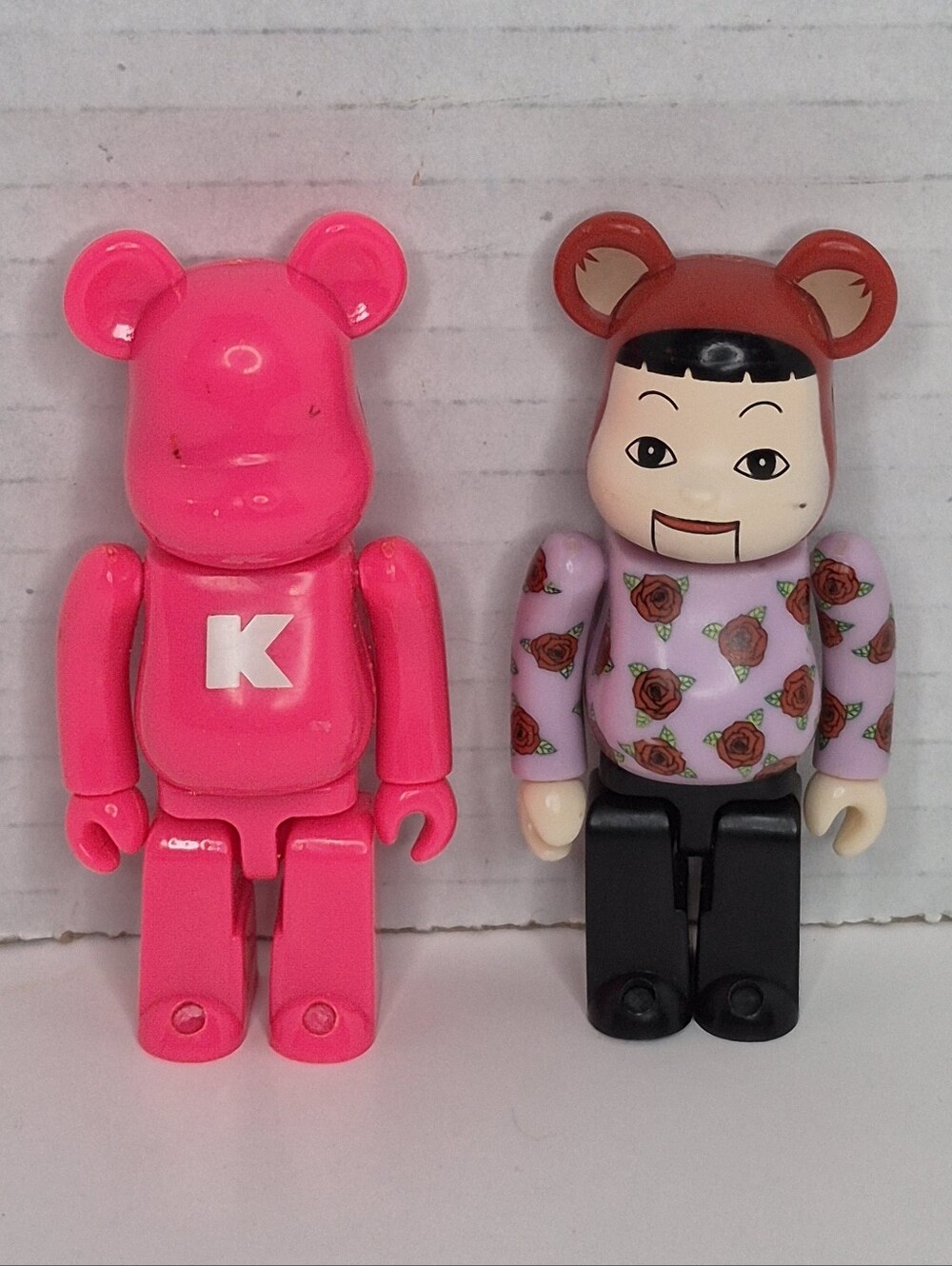 Lot of 2 Bearbrick Vintage Figures